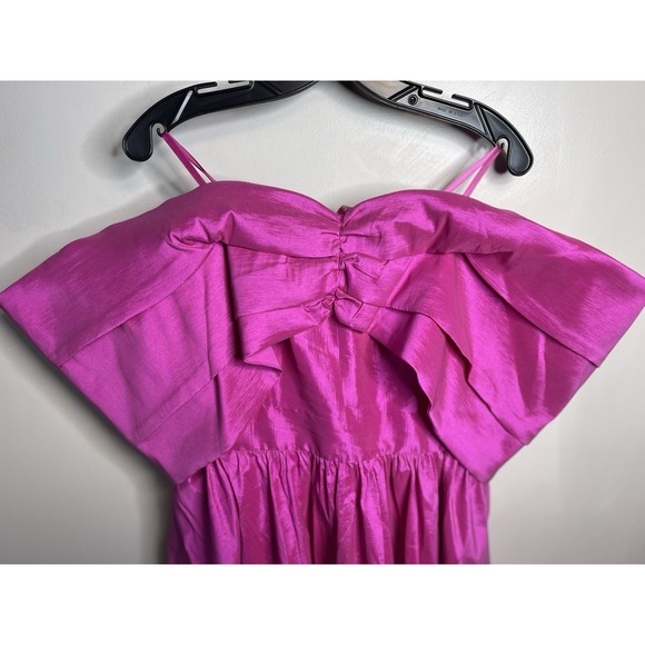 NWT NEW YORK & COMPANY Womens High Low Pink Maxi Dress Size XL NY&C - Picture 2 of 10